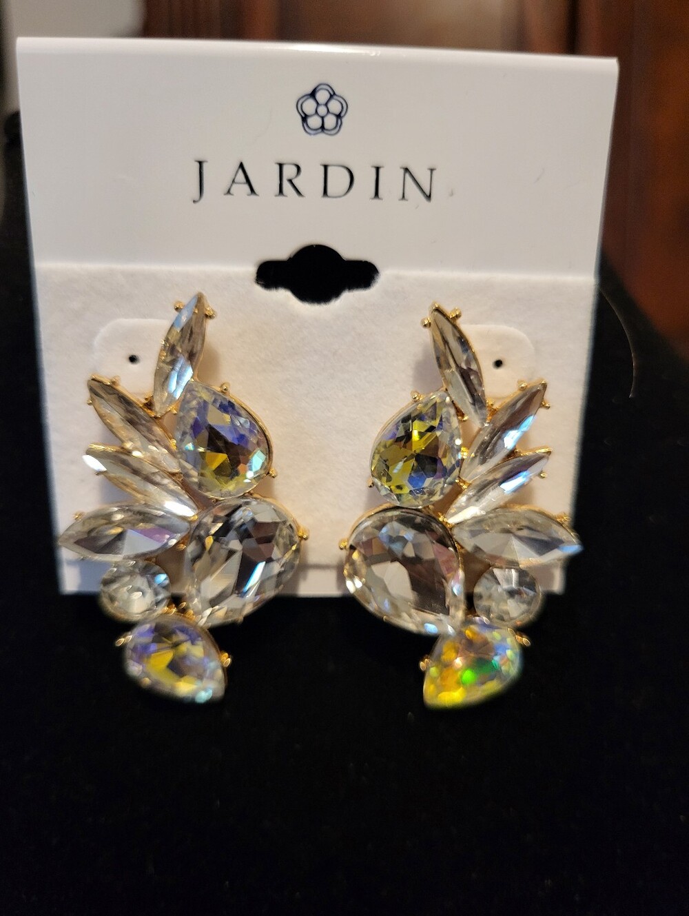 Jardin Iridescent Statement Earrings